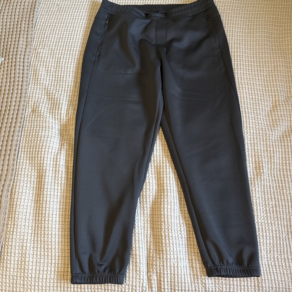 Spyder Active Jogger Pants Proweb Dark Gray Drawstring‎ Zipped Pockets Men's XL